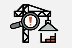 Icon Hausbau Baustelle